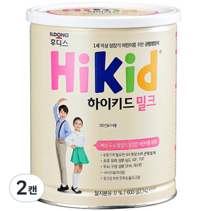 하이키드 밀크 균형영양식, 600g, 2개