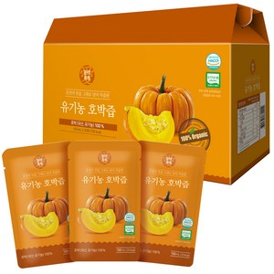 몸애쏙쏙 유기농 호박즙 30p, 3L, 1박스