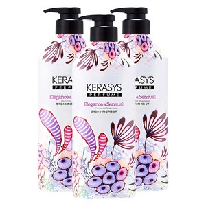 케라시스 엘레강스 앤 센슈얼 퍼퓸 샴푸, 980ml, 3개