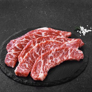 푸드장 미국산 블랙비프 꽃갈비살 (냉장), 300g, 1개