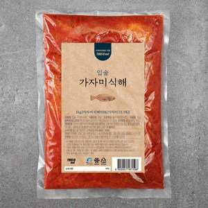 입술젓갈 가자미 식해, 1kg, 1개