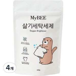 마이비 삶기 세탁세제 리필 400g, 4개