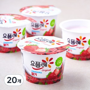 요플레 오리지널, 180g, 20개