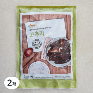 이음푸드 고추지, 1kg, 2개