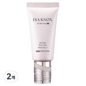 이자녹스 테르비나 어드밴스드 리페어 베이스 선크림 SPF50+ PA+++, 50ml, 2개