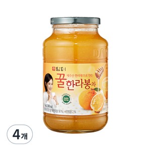 담터 꿀한라봉차, 1kg, 1개입, 4개