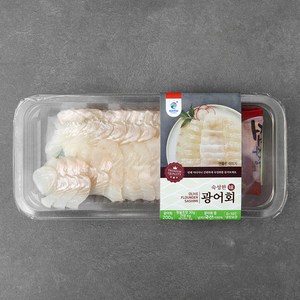 숙성 광어회, 200g, 1개