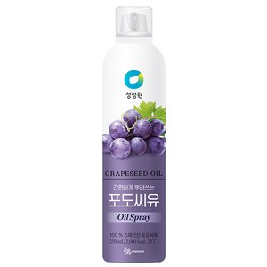 청정원 포도씨유 스프레이, 1개, 250ml