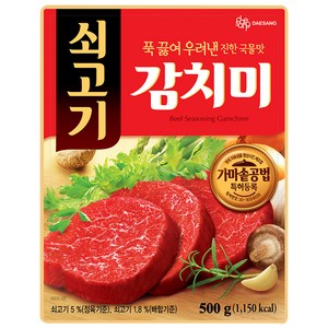 대상 쇠고기 감치미, 500g, 1개