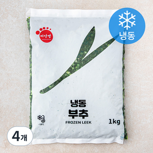 마당발 부추 (냉동), 1kg, 4개