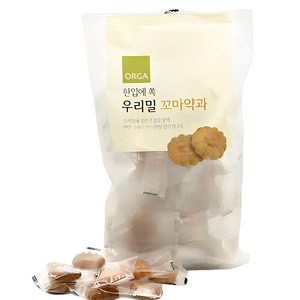 올가홀푸드 한입에 쏙 우리밀 꼬마약과, 400g, 1개