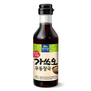 면사랑 프리미엄 가쓰오 우동장국, 500g, 1개