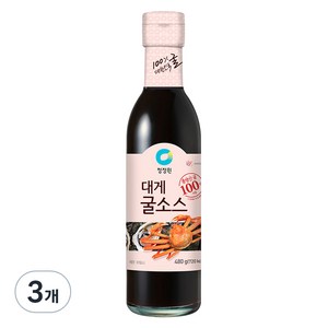 청정원 대게 굴소스, 480g, 3개