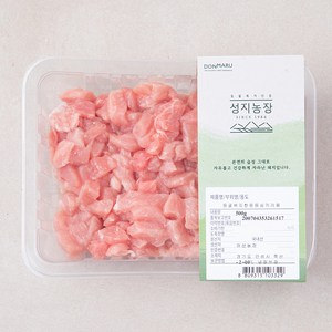 돈마루 성지농장 동물복지 한돈 등심 카레용 (냉장), 500g, 1개