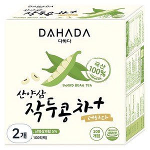 다하다 산양삼 작두콩차 더하다, 1.1g, 100개입, 2개