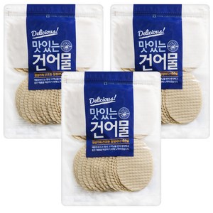 해맑은푸드 맛나포 튀김쥐포, 400g, 3개