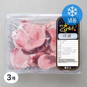 전통참한우 사골 (냉동), 3개, 2kg