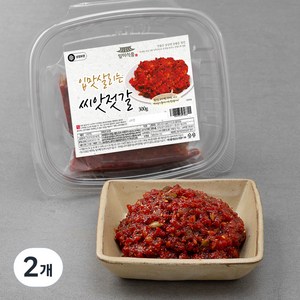 일미식품 입맛살리는 씨앗젓갈, 300g, 2개