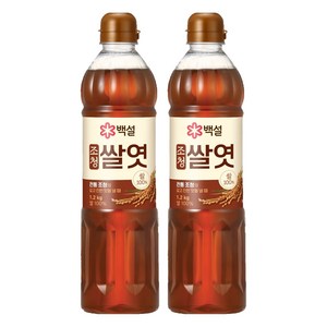 백설 조청 쌀엿, 1.2kg, 2개
