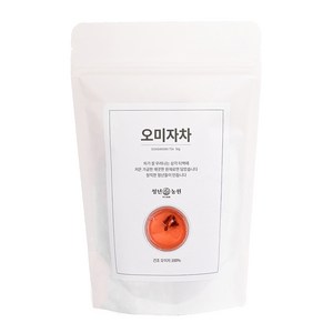 청년농원 저온가공 오미자차 삼각티백, 1g, 50개입, 1개