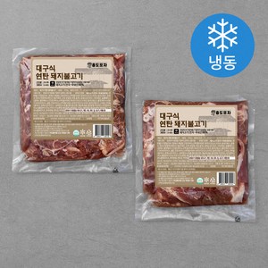 8도포차 대구식 연탄 돼지불고기 (냉동), 300g, 2개