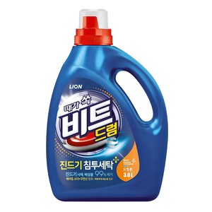 비트 드럼전용 액상세제 본품, 3L, 1개