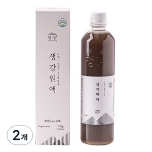 청농 생강원액, 740g, 1개입, 2개