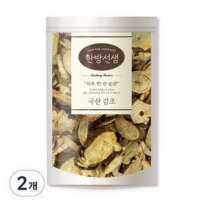 한방선생 국산 감초, 100g, 2개