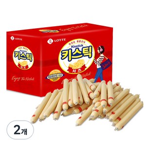 롯데웰푸드 키스틱 치즈맛 소시지, 1.5kg, 2개