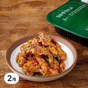 집반찬연구소 꽈리고추찜, 300g, 2개