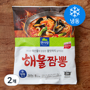 면사랑 해물짬뽕 1인분 (냉동), 363g, 2개