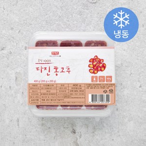 나무새 다진홍고추 (냉동), 400g, 1개