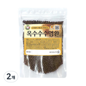 백장생 옥수수 수염환, 2개, 300g