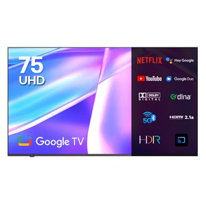 이노스 4K UHD LED 구글 TV, 189cm(75인치), S7501KU, 벽걸이형, 방문설치