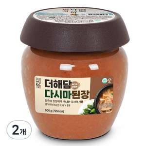 더해담 다시마 된장, 500g, 2개