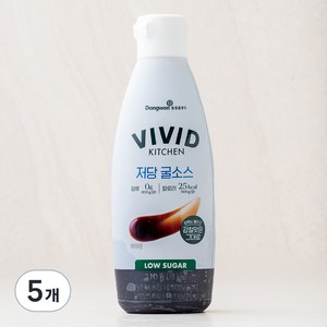 비비드키친 저당 굴소스, 310g, 5개