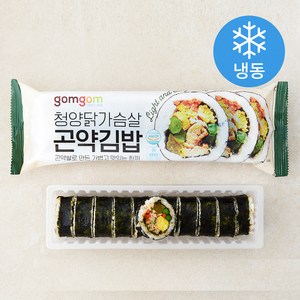 곰곰 청양닭가슴살 곤약김밥 (냉동), 220g, 1개