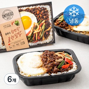 온더고 중화식 첨면장 불향 덮밥 (냉동), 290g, 6개