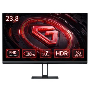 샤오미 FHD 디스플레이 G24i 180Hz 게이밍 모니터, 60.47cm, P24FCA-RGGL