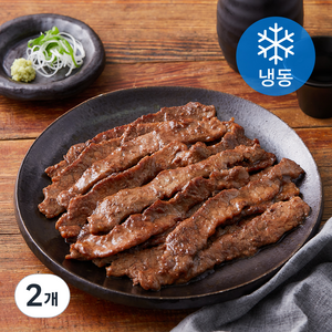 야끼니꾸 양념 꽃갈비살 구이용 (냉동), 2개, 400g