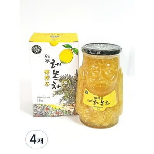 제주레몬차, 1kg, 1개입, 4개