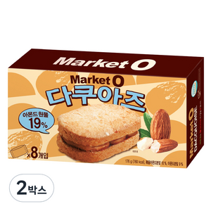 오리온 마켓 오 다쿠아즈, 176g, 2개