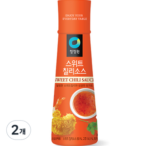 대상 청정원 스위트칠리소스, 2개, 365g