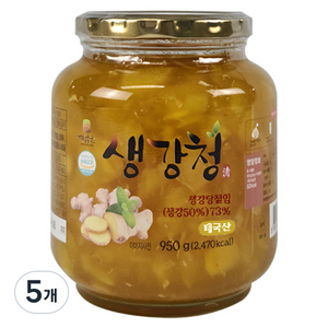 해맑음 생강청, 950g, 1개입, 5개