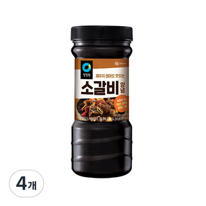 청정원 전통 소갈비양념, 840g, 4개