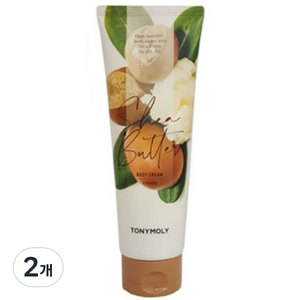 토니모리 촉촉 바디크림 시어버터 바닐라향, 2개, 250ml