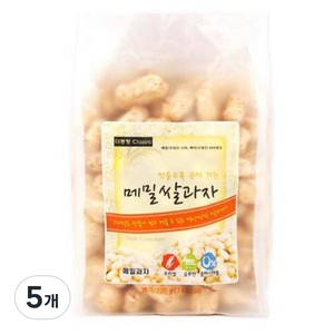 더봉평클래식 메밀쌀과자, 180g, 5개