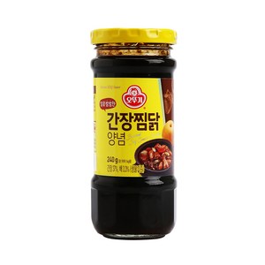 오뚜기 달콤칼칼한 간장 찜닭 양념, 240g, 1개