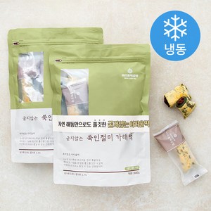 아리울떡공방 굳지않는 쑥인절미 가래떡 (냉동), 2팩, 600g