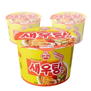 오뚜기 새우탕면 110g, 3개